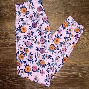 Floral High-Waisted Leggings